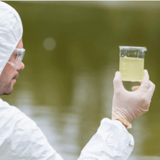 Chlorine in tap water